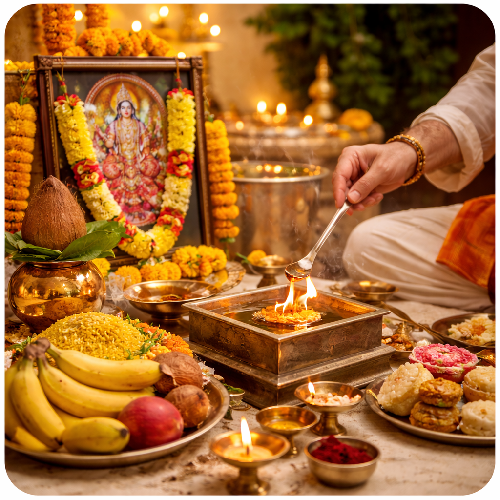 Diya Ritual